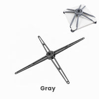 Gray Starlink Mini and Gen 3 silicone windproof securing strap with installed dish preview