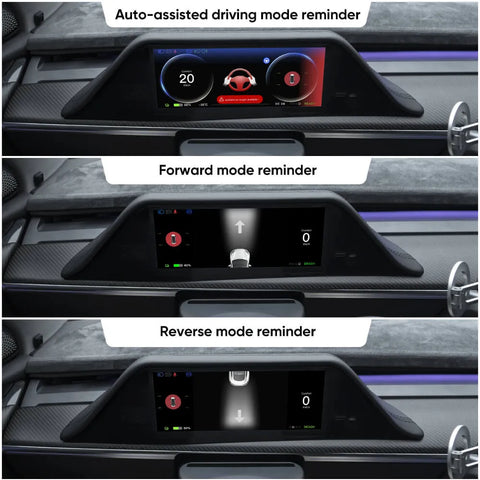 FY9-C Pro Smart Dashboard Display with Camera Tesstudio For Tesla Model 3/Highland 3 Model Y /Y Juniper