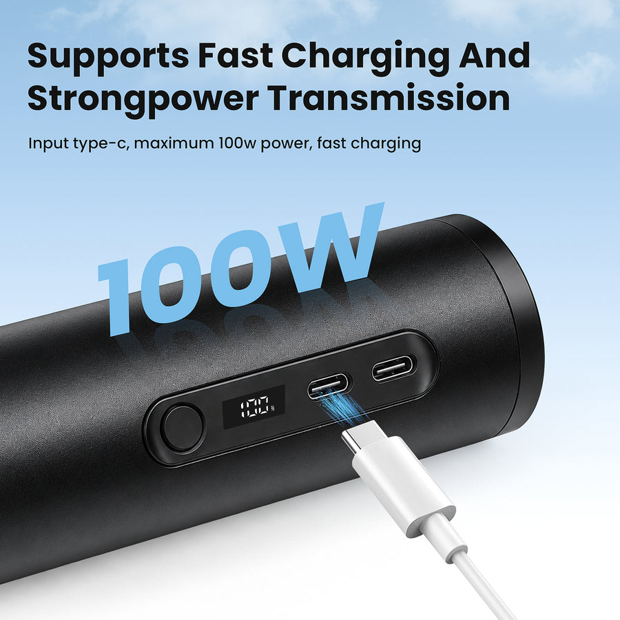 Starlink Mini Rugged Power Stand — Up to 4 Hours USB-C PD · 100Wh