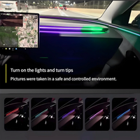 BSD 2.0 Blind Spot Warning System For Tesla Model 3 Highland / Y Juniper/Cybertruck Ambient Lighting