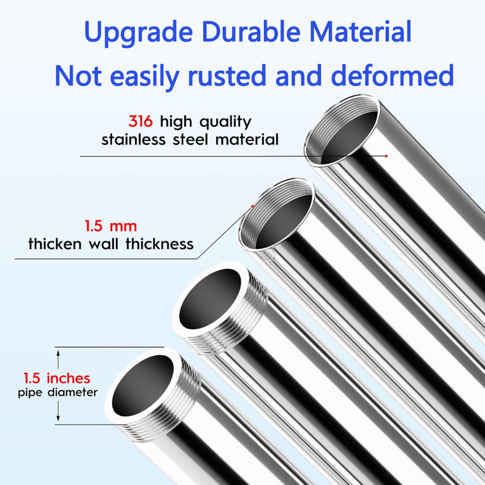 No-Dig Ground Anchor Pole Mount Kit for Starlink Gen 3 Dish