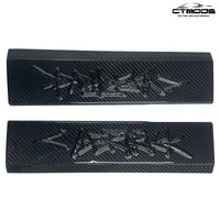 Tesla Cybertruck Accessories Real Carbon Fiber Cybertruck Door Sill Protector CTmods® 
