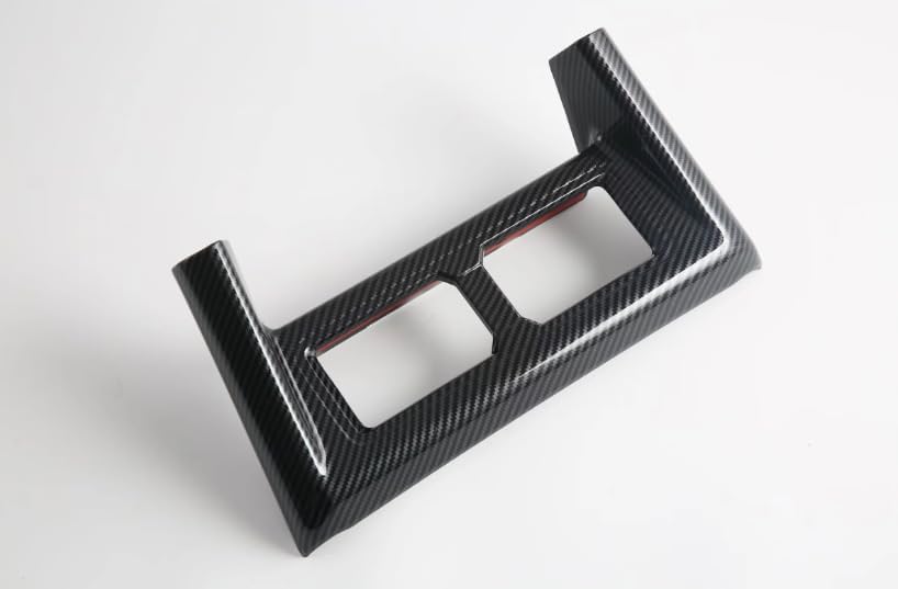 Center Air Vent Outlet Cover Trims for BYD Shark 6 2025 2024 Car Accessories ABS Carbon Fiber Center Console Outlet Air Vent Panel