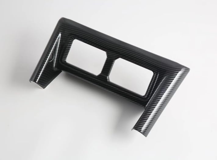 Center Air Vent Outlet Cover Trims for BYD Shark 6 2025 2024 Car Accessories ABS Carbon Fiber Center Console Outlet Air Vent Panel