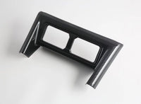 Center Air Vent Outlet Cover Trims for BYD Shark 6 2025 2024 Car Accessories ABS Carbon Fiber Center Console Outlet Air Vent Panel