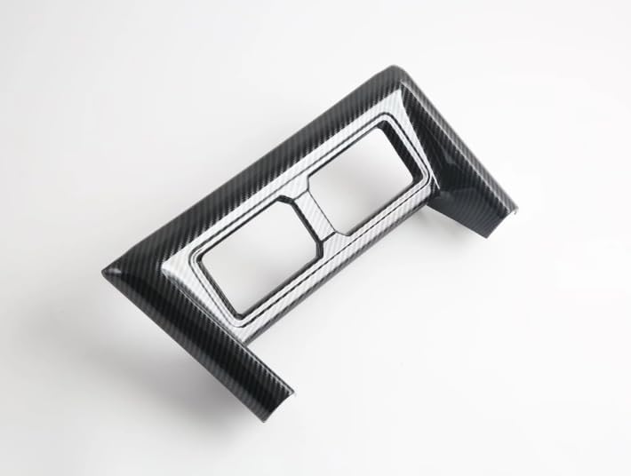 Center Air Vent Outlet Cover Trims for BYD Shark 6 2025 2024 Car Accessories ABS Carbon Fiber Center Console Outlet Air Vent Panel