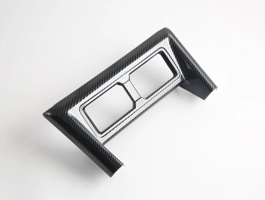 Center Air Vent Outlet Cover Trims for BYD Shark 6 2025 2024 Car Accessories ABS Carbon Fiber Center Console Outlet Air Vent Panel