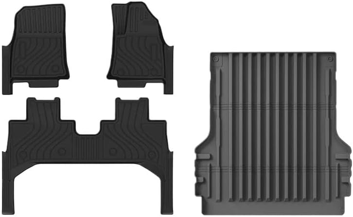 Compatible with BYD Shark 6 2025 2024 Full Cover Floor Mats with Door Sill Protector, Floor Liners Cargo Liner Protection(3PCS Carpet Set)