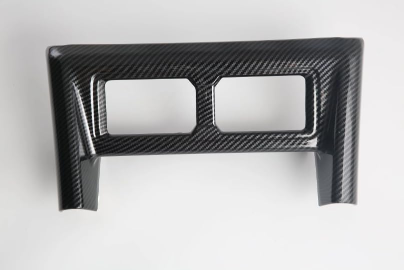 Center Air Vent Outlet Cover Trims for BYD Shark 6 2025 2024 Car Accessories ABS Carbon Fiber Center Console Outlet Air Vent Panel