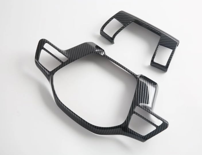 Steering Wheel Switch Cover for BYD Shark 6 2025 2024 Car Accessories ABS Steering Wheel Cover Carbon Fiber