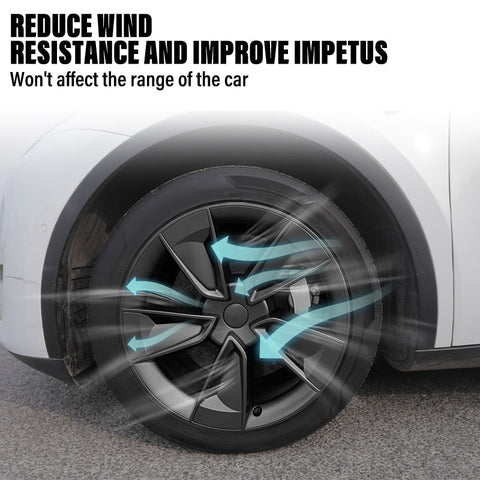 19"/20" X Style YB Turbine Knife Wheel Covers for Tesla Model Y Juniper