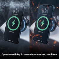 Sleek Magnetic Charging Dashboard Phone Mount with Seamless For Tesla Cybertruck