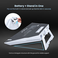 Starlink Mini Snap-Fit Travel Battery V4 - 99Wh/27,000mAh, LCD Display, Up to 5 Hours Runtime
