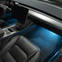 프리미엄 메탈 쉘 풋웰 조명 - Model Y/Model 3 및 Model S/X와 Model 3 Highland/Model Y Juniper를 위한 완벽하게 맞춤화된 조명 업그레이드