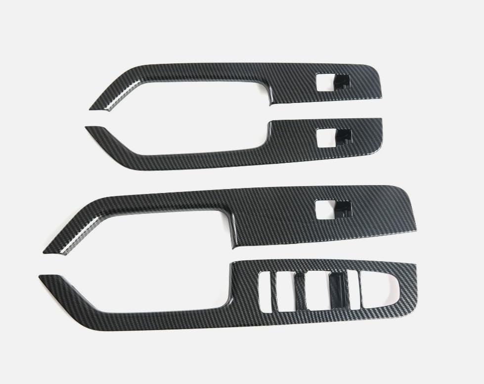 Window Glass Lift Car Accessories for BYD Shark 6 2025-2024 Accessories, Button Panel Cover Trim Carbon Interior Lift Switch Frame