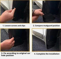 Mud Guards Flaps Splash for BYD Shark 6 2025-2024 Accessories, Auto Parts Front Rear Mudguard Fender 4pcs