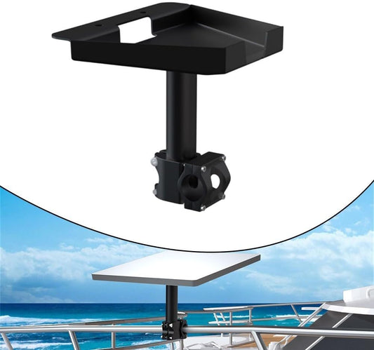 Stainless Steel Clamp Bracket for Starlink Gen3/Mini Antenna Installation, Compatible with 0.8-1.17 in Pole, for RV, Rooftop, and SUV Outdoor Setup