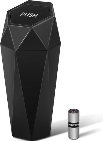 2026 Ctmods Car Trash Can with Lid Car Accessories for Interior, Leakproof Vehicle Garbage Can with 30 Attached Trash Bags, Multipurpose Organizers and Storage for Home/Office