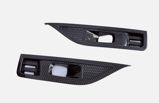 Auto Parts Crome Front Fog Lamp Eyebrow Cover for BYD Shark 6 2024-2025 Car Accessories（2 PCS）