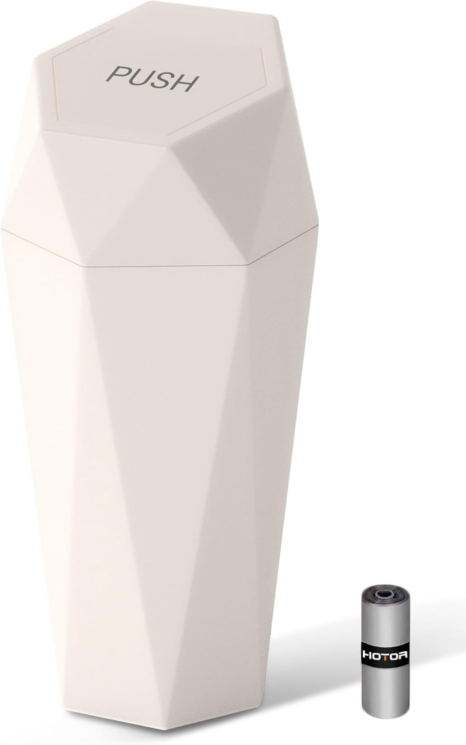 2026 Ctmods Car Trash Can with Lid Car Accessories for Interior, Leakproof Vehicle Garbage Can with 30 Attached Trash Bags, Multipurpose Organizers and Storage for Home/Office