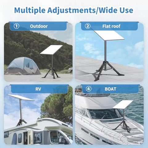 Starlink Gen 3/ Starlink Mini Tripod Stand Outdoor Portable Kit for Camping and RV Travel