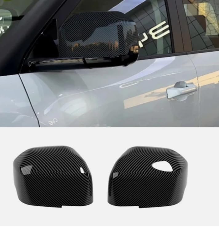 Compatible with BYD Shark 6 2024-2025 Rear View Mirror Side Molding Cover Trims