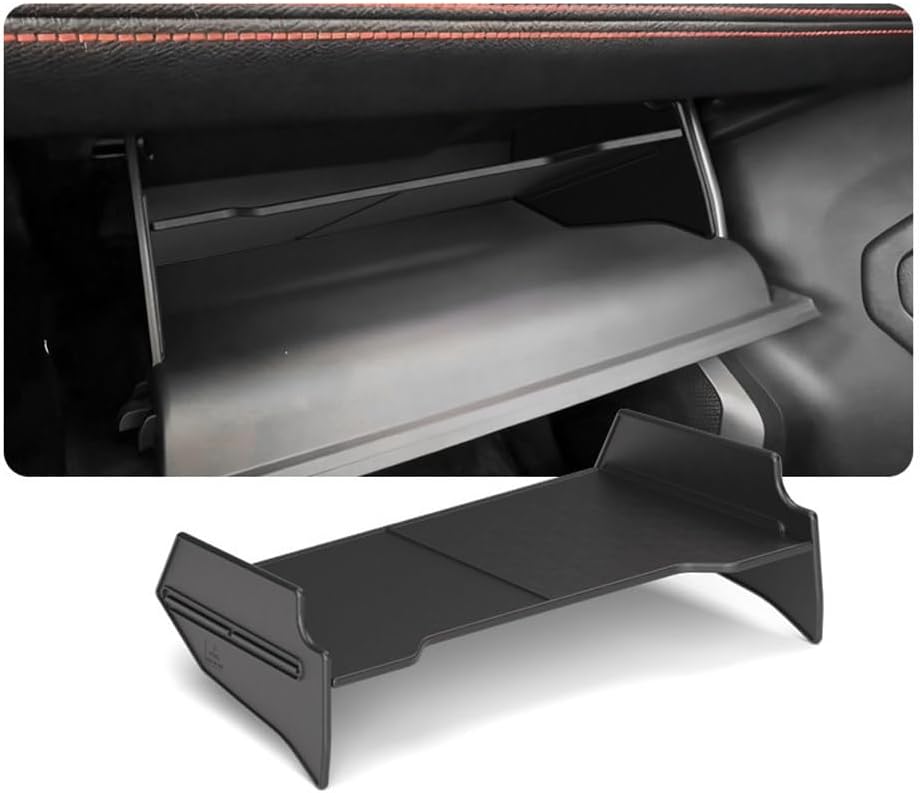 Compatible with BYD Shark 2024-2025+ Glove Box Dividers Organizer, Insert Box ABS Secondary Storage Accessories
