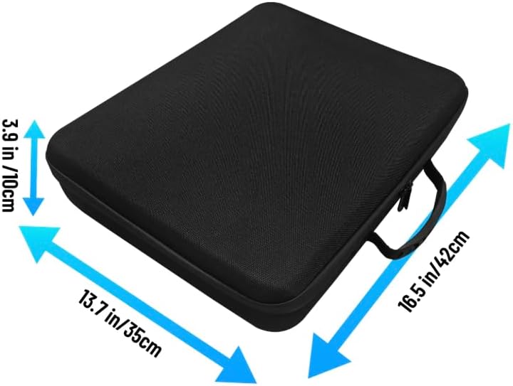 Starlink Mini Case | Durable Protective Storage for Starlink Mini Equipment | Compact Design with Secure Zipper Closure | Ideal for Travel and Easy Organization | Black