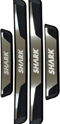 Car Accessories Door Sill Protector for BYD Shark 2024 2025 Auto Parts Door Sill Protector Guard Plate Trim Strip ABS Silver 4 Pcs Set