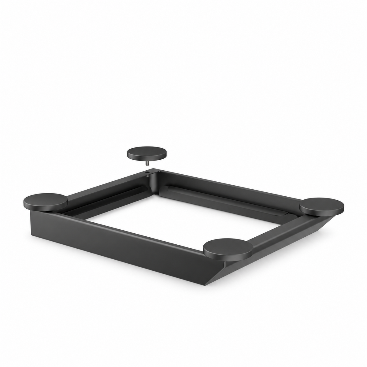 Four magnetic bases for Starlink Mini vehicle roof mount installation
