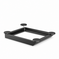 Starlink Mini Magnetic Car Mount with Stainless Steel Bracket & Clear PC Panel