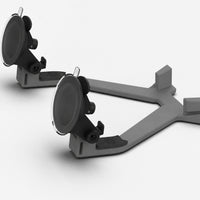 Adjustable dual suction cup mount base for Starlink Mini car RV van and SUV glass