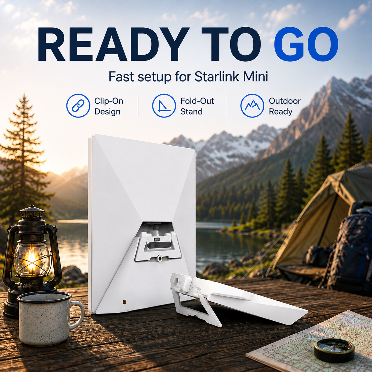 Starlink Mini Snap-Fit Travel Battery V4 - 99Wh, LCD Display