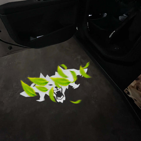 CTmods® Puddle Lights Projector Door Step Light For Tesla Cybertruck