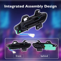 Colorful Auto Door Handle For 2021+ Model 3/Y/3 Highland / Model Y Juniper (V6) CTmods®