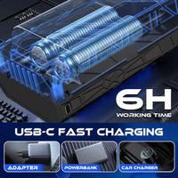 2026 Upgrade 5000W Snow Blower