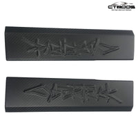 Tesla Cybertruck Accessories Real Carbon Fiber Cybertruck Door Sill Protector CTmods® 
