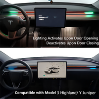 BSD 2.0 Blind Spot Warning System For Tesla Model 3 Highland / Y Juniper/Cybertruck Ambient Lighting