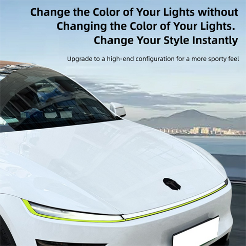 Headlight Accent Film for Model 3 Highland & Model Y Juniper