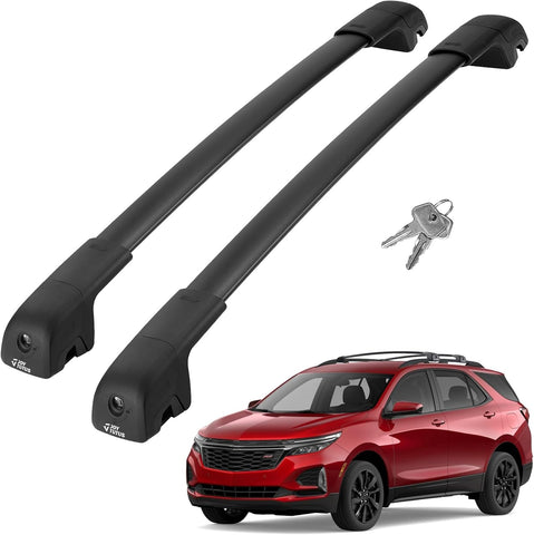 Anti-Theft Crossbar Lockable Roof Rack Compatible with Chevy Suburban,Tahoe,GMC Yukon & Yukon XL,Cadillac Escalade ESV 2021-2024