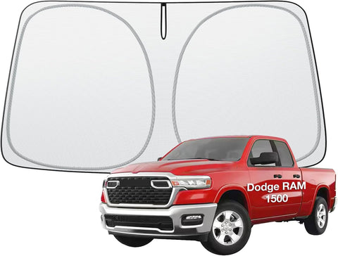 Ctmods 2026 Windshield Sunshade Foldable Heat Insulation Sunshade with Storage Bag, for Model S/X/3/Y