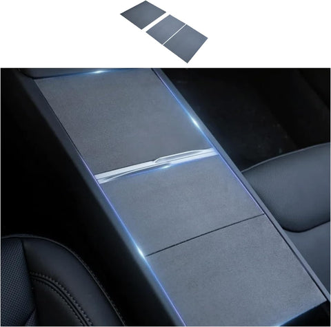 Center Console Wrap (Genuine Carbon Fiber Edition) Designed for Tesla Model 3/3 Highland 2024-2026/Model Y/Y Juniper 2025-2026