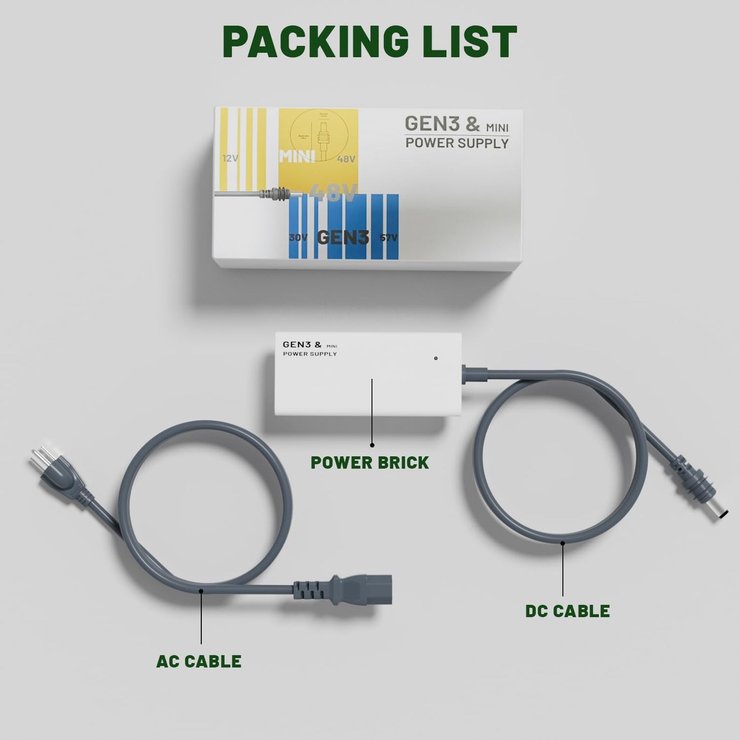 Power Supply Adapter 48V 3A for starlink Gen 3 / Mini
