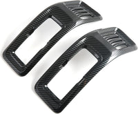 L2R para BYD Shark 6 (2024-2025) Cubierta de Manija Interior de Puerta Accesorios Interiores de Coche Estilo Fibra de Carbono ABS Decoración de Revestimiento 4 PCS