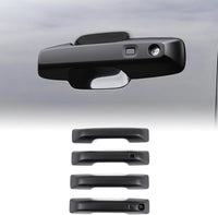 4PCS Exterior Door Handle Cover Trim Compatible with BYD Shark 6 GS 2024 2025 ABS Pickup Exterior Door Handle Protector Trim Cover Exterior Accessories (Matte Black)