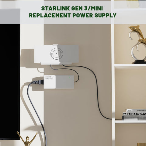 Tesstudio Power Supply Adapter 48V 3A for starlink Gen 3 / Mini