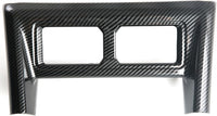 L2R para BYD Shark 6 (2024-2025) Cubierta de Manija Interior de Puerta Accesorios Interiores de Coche Estilo Fibra de Carbono ABS Decoración de Revestimiento 4 PCS