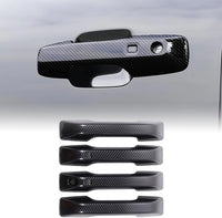 4PCS Exterior Door Handle Cover Trim Compatible with BYD Shark 6 GS 2024 2025 ABS Pickup Exterior Door Handle Protector Trim Cover Exterior Accessories (Matte Black)