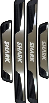 Car Accessories Door Sill Protector for BYD Shark 2024 2025 Auto Parts Door Sill Protector Guard Plate Trim Strip ABS Silver 4 Pcs Set