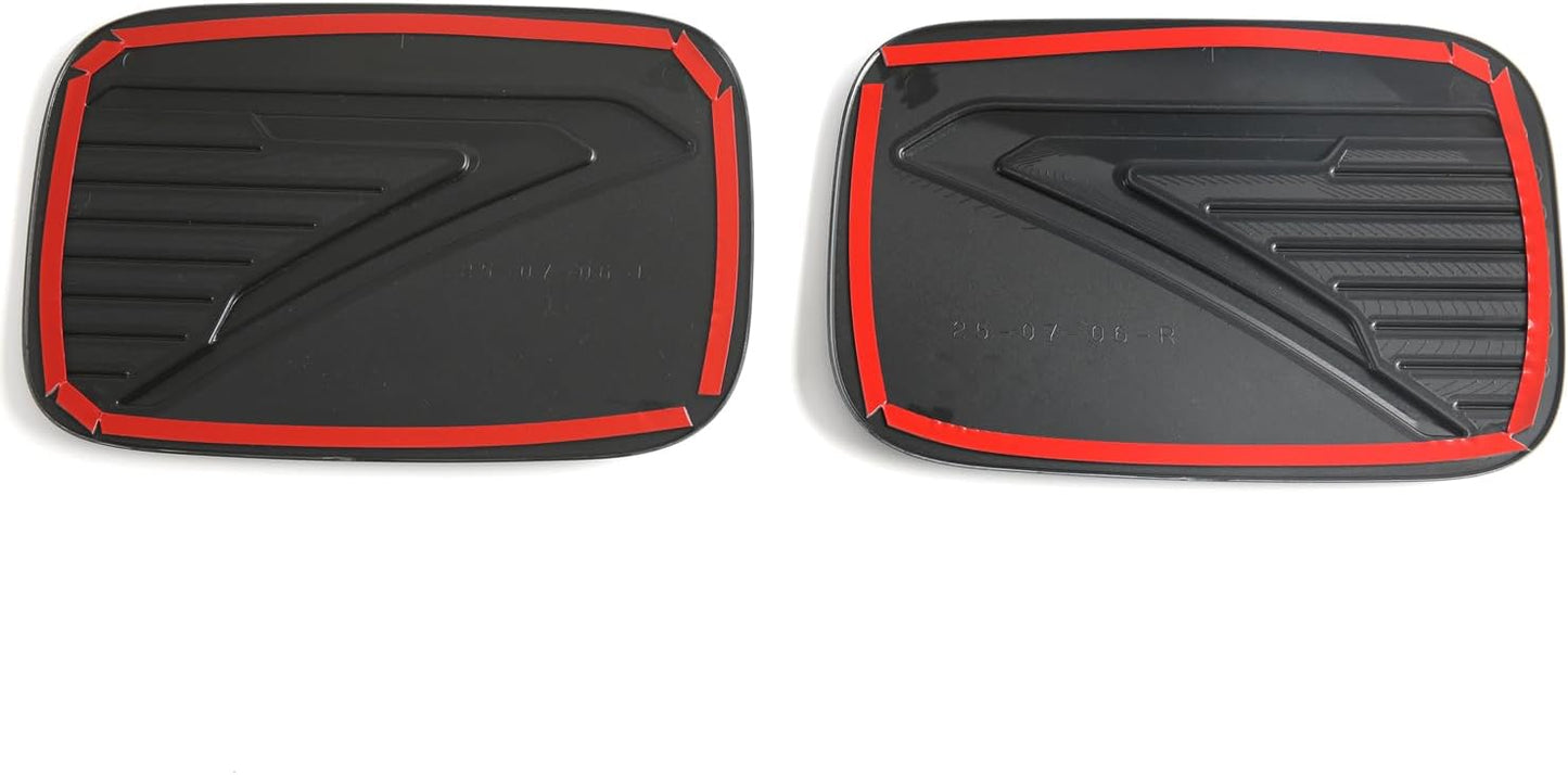 Gas Fuel Tank Cap Overlay Cover for BYD SHARK 2024 2025 2pcs ABS